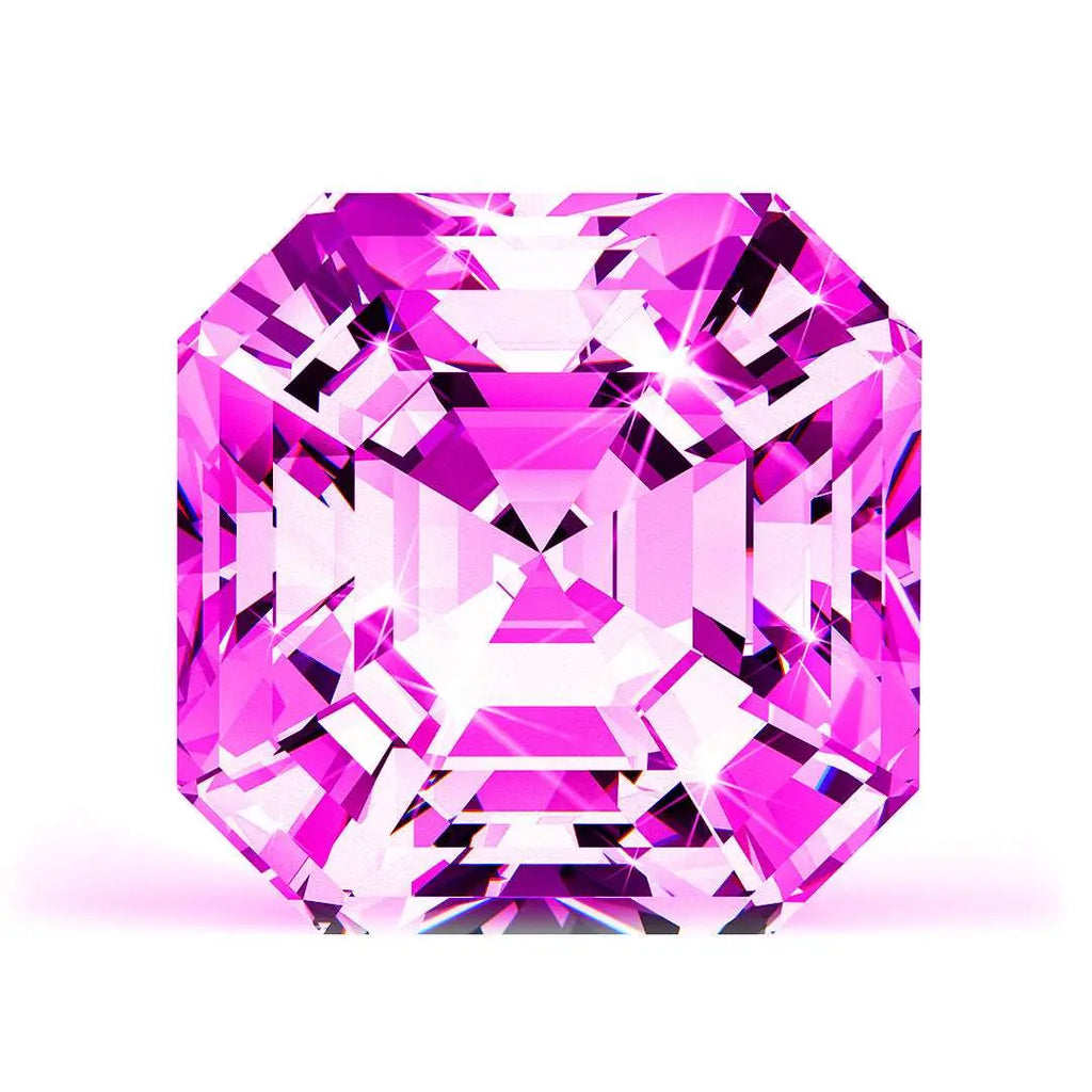 0.60 Ct. Pink Asscher Lab-Grown CVD Diamond Labgems