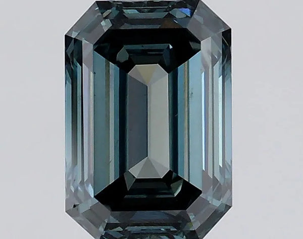 0.64ct Emerald Lab Grown Diamond (Colour Fancy Intense Green, Clarity VS2, IGI Certified)