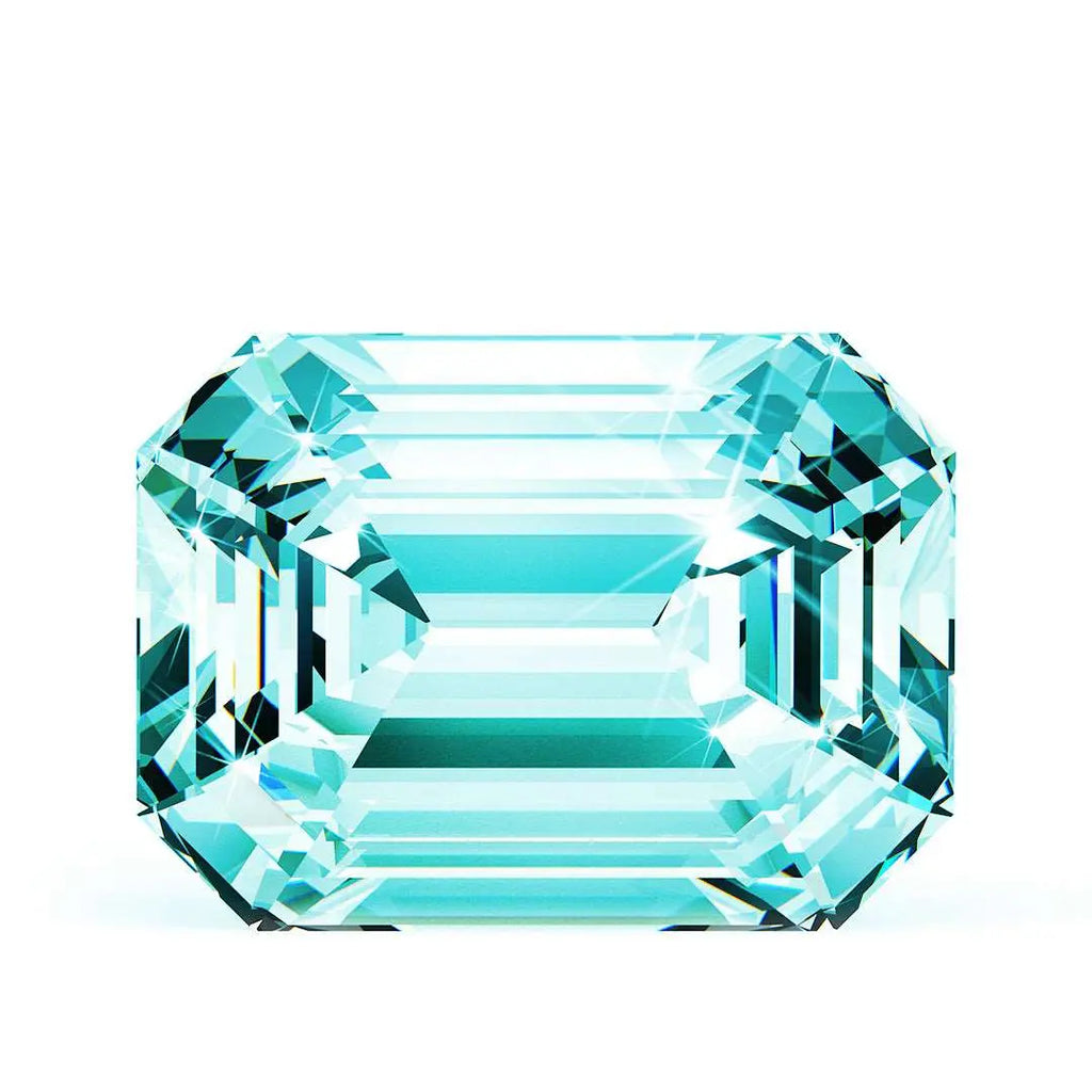 0.90 Ct. Blue Emerald Lab-Grown CVD Diamond Labgems