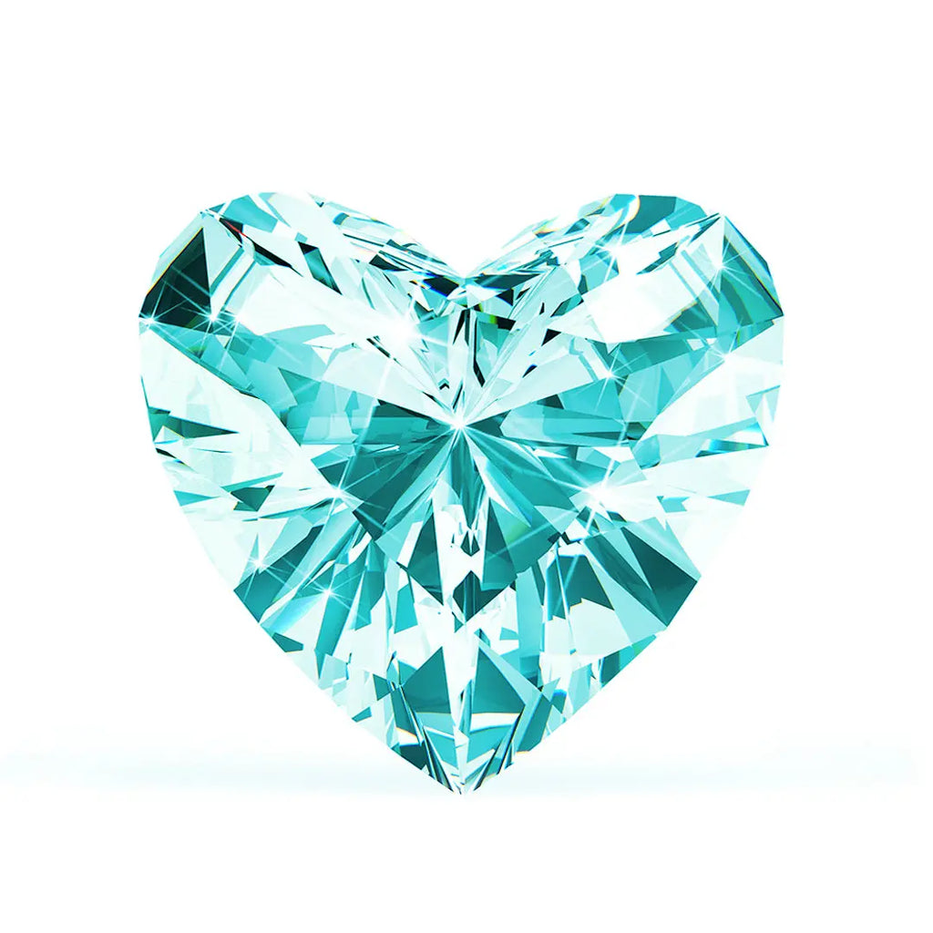 0.95 Ct. Blue Heart Lab-Grown CVD Diamond Labgems