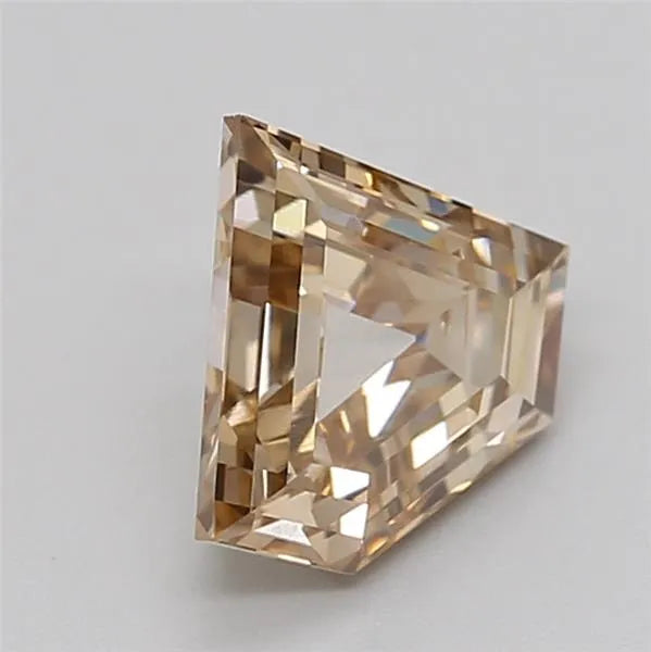0.99ct Pentagonal Lab Grown Diamond (Colour Very Light Brown, Clarity VS1, IGI Certified)