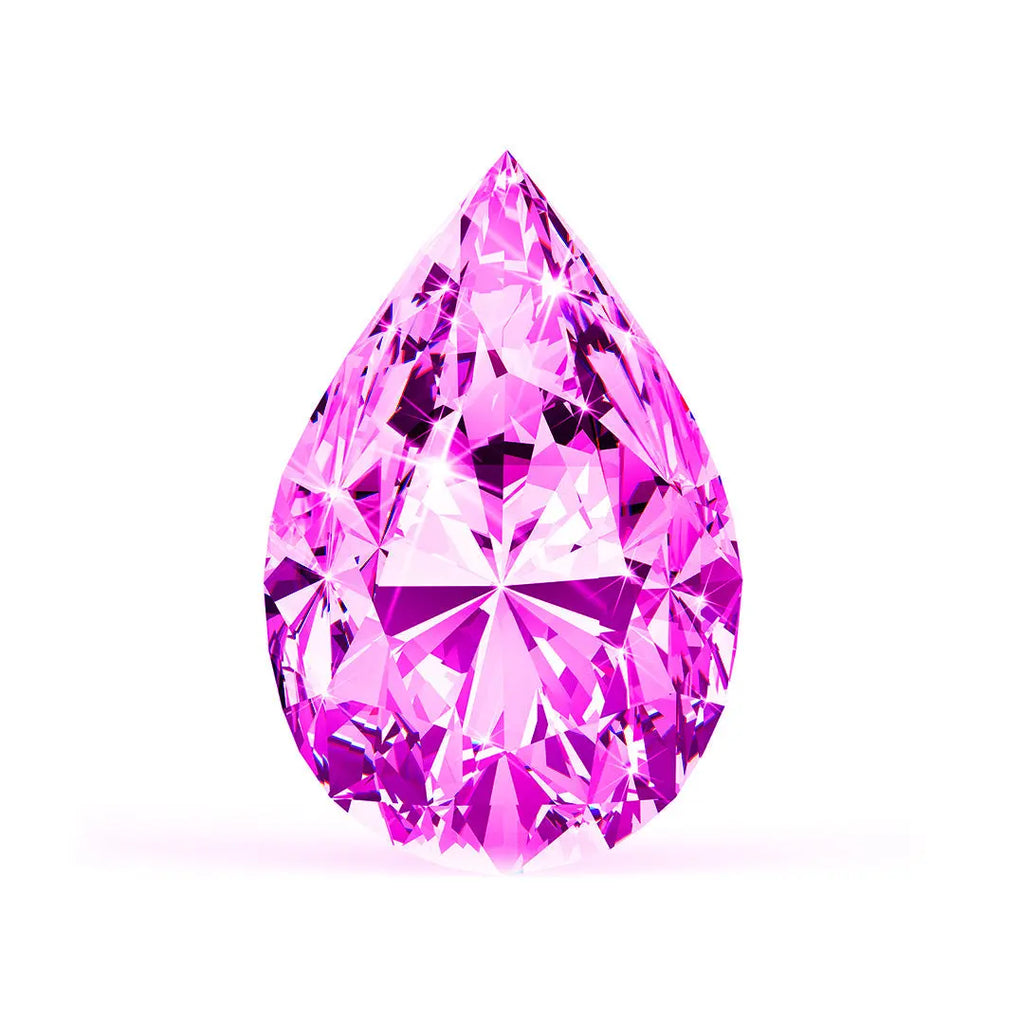1.00 Ct. Pink Pear Lab-Grown CVD Diamond Labgems