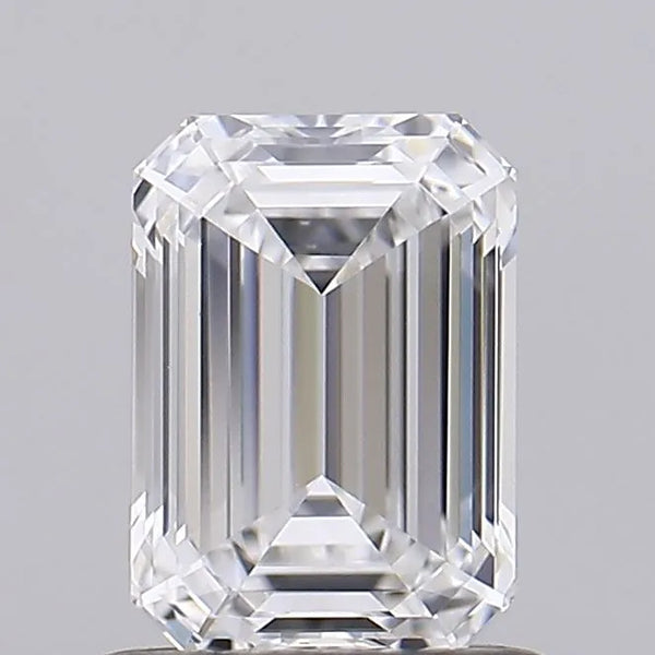 1.00ct Emerald Lab Grown Diamond (Colour D, Clarity VVS2, IGI Certified)
