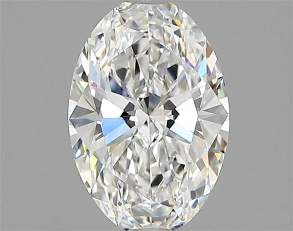 1.24ct Oval Lab Grown Diamond (Colour D, Clarity FL, IGI Certified)