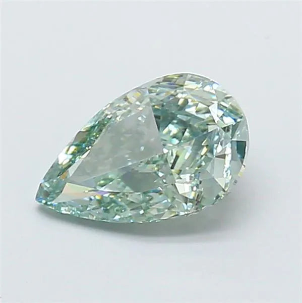 1.25ct Pear Lab Grown Diamond (Colour Fancy Intense Green, Clarity VVS1, IGI Certified)