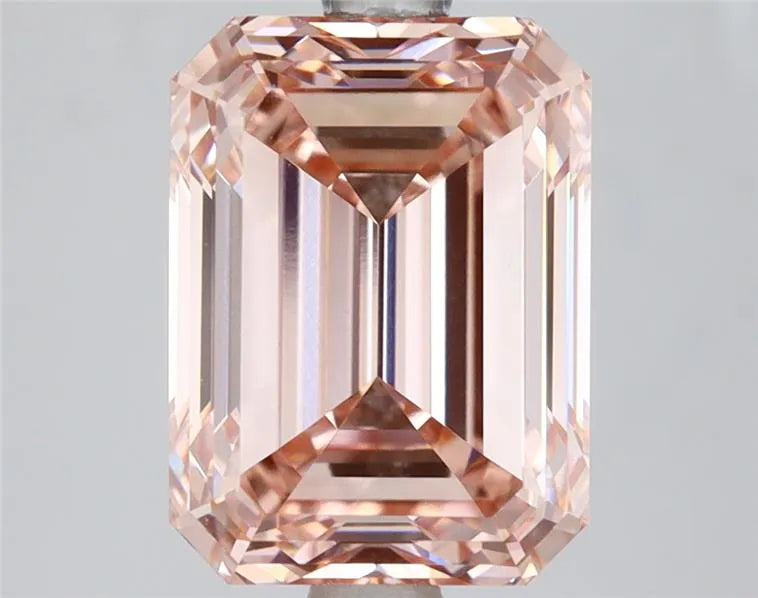 4.08ct Emerald Lab Grown Diamond (Colour Fancy Intense Pink, Clarity VVS2, IGI Certified) Labgems