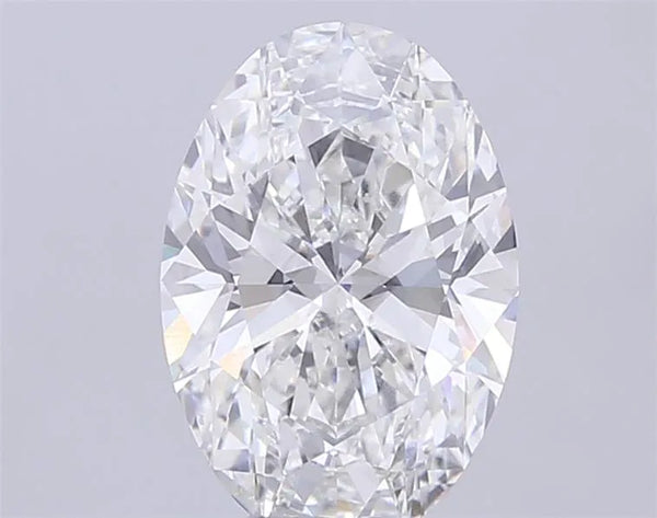 2.00ct Oval Lab Grown Diamond (Colour F, Clarity VVS1, IGI Certified)
