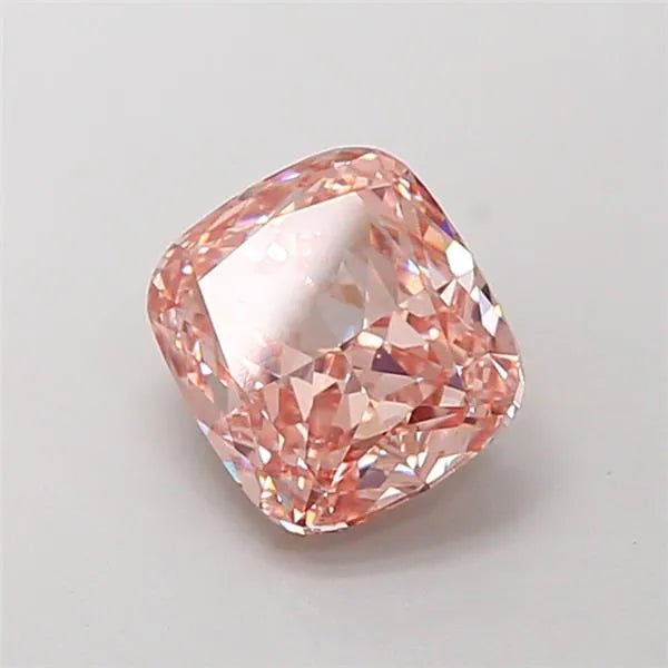 2.01ct Cushion modified Lab Grown Diamond (Colour Fancy Intense Brownish Pink, Clarity VS1, IGI Certified)