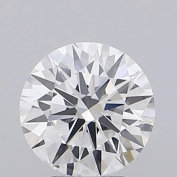2.14ct Round Lab Grown Diamond (Colour F, Clarity VVS1, Cut ID, IGI Certified)