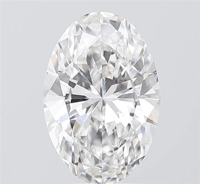 2.30ct Oval Lab Grown Diamond (Colour F, Clarity VVS2, IGI Certified)
