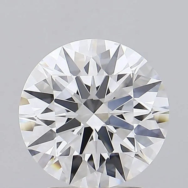 2.42ct Round Lab Grown Diamond (Colour D, Clarity IF, Cut ID, IGI Certified)