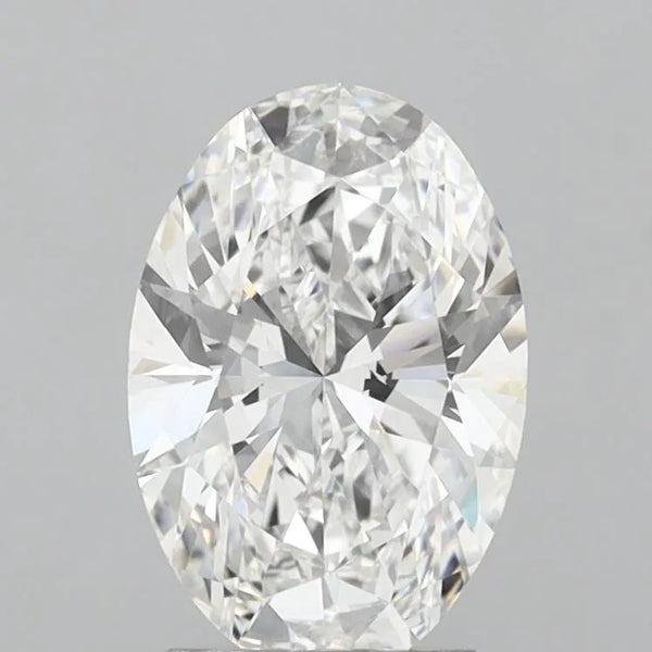 2.57ct Oval Lab Grown Diamond (Colour E, Clarity VVS1, IGI Certified)