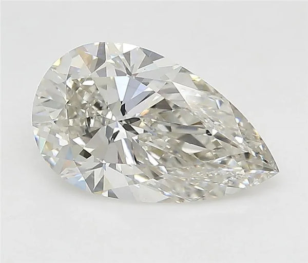 2.66ct Pear Lab Grown Diamond (Colour H, Clarity VS1, IGI Certified)