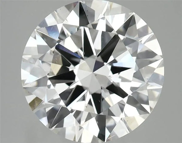 2.84ct Round Lab Grown Diamond (Colour F, Clarity VS2, Cut EX, IGI Certified)