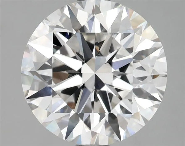 2.85ct Round Lab Grown Diamond (Colour F, Clarity VS1, Cut EX, IGI Certified)