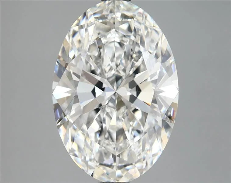 3.69ct Oval Lab Grown Diamond (Colour E, Clarity VVS2, IGI Certified) Labgems