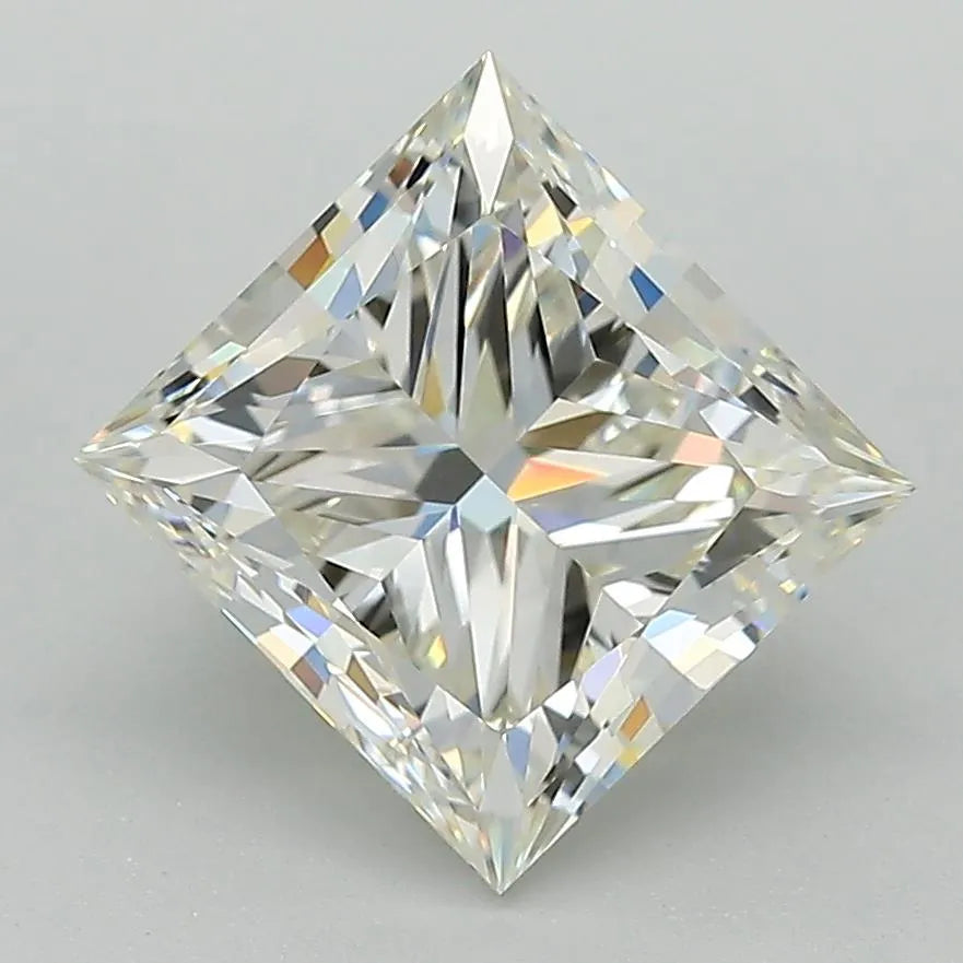 3.02ct Princess Lab Grown Diamond (Colour I, Clarity VVS1, Cut VG, IGI Certified)
