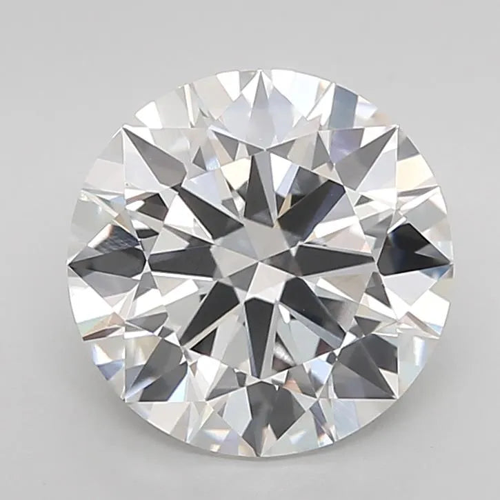 3.03ct Round Lab Grown Diamond (Colour F, Clarity VVS2, Cut ID, IGI Certified)