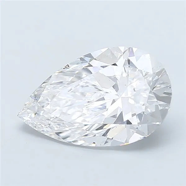 3.05ct Pear Lab Grown Diamond (Colour F, Clarity VVS2, IGI Certified)