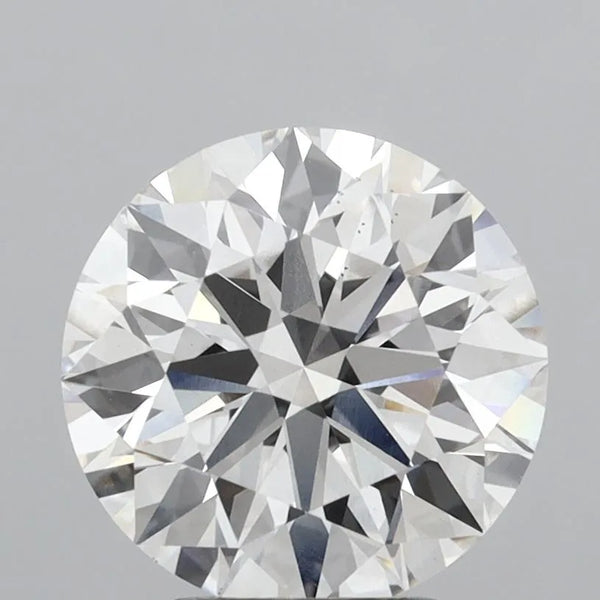 3.05ct Round Lab Grown Diamond (Colour G, Clarity VS2, Cut ID, IGI Certified)