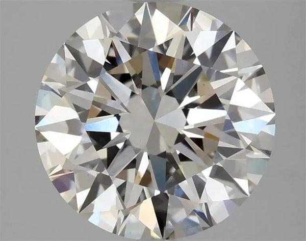 3.06ct Round Lab Grown Diamond (Colour H, Clarity VS1, Cut ID, IGI Certified)