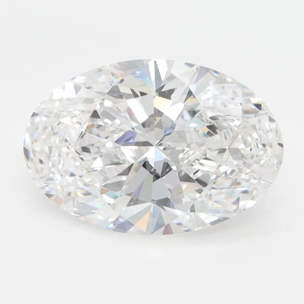 3.32ct Oval Lab Grown Diamond (Colour D, Clarity VVS1, GIA Certified)