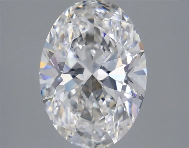 3.51ct Oval Lab Grown Diamond (Colour E, Clarity VS2, IGI Certified)