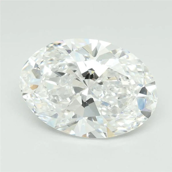 3.71ct Oval Lab Grown Diamond (Colour D, Clarity VVS2, IGI Certified)