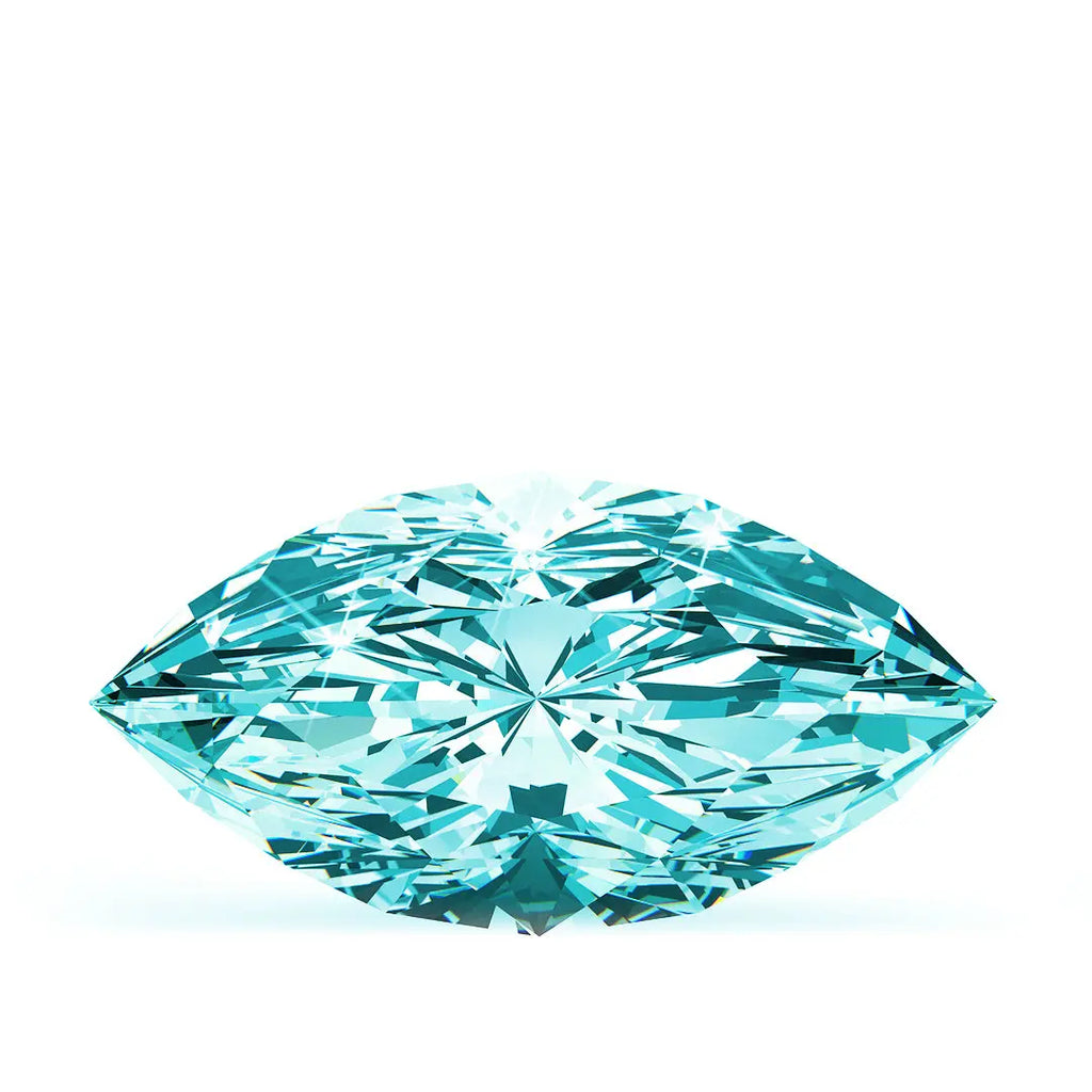 4.00 Ct. Blue Marquise Lab-Grown CVD Diamond Labgems