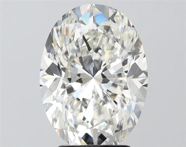4.00ct Oval Lab Grown Diamond (Colour G, Clarity VS1, IGI Certified)