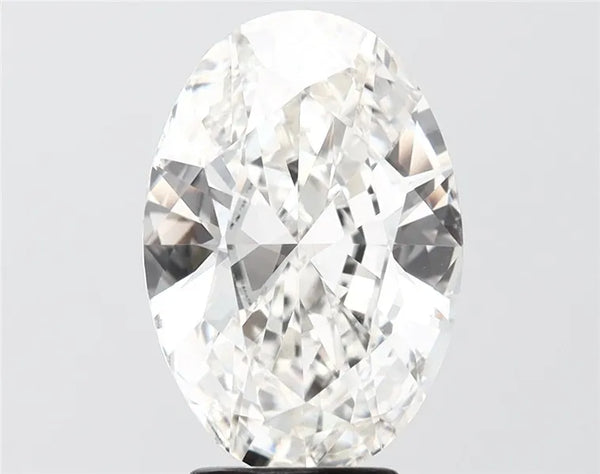 4.00ct Oval Lab Grown Diamond (Colour G, Clarity VVS2, IGI Certified)