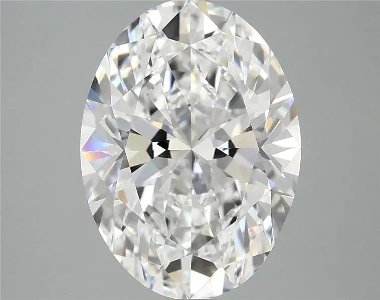 4.03ct Oval Lab Grown Diamond (Colour D, Clarity VVS2, IGI Certified)