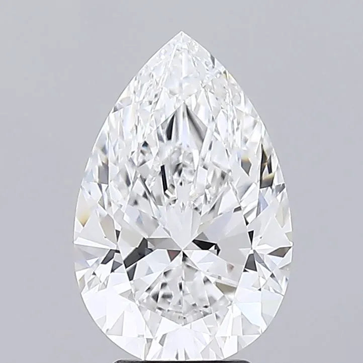 4.05ct Pear Lab Grown Diamond (Colour E, Clarity VVS2, IGI Certified)