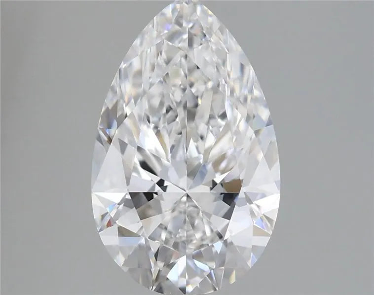 4.08ct Pear Lab Grown Diamond (Colour E, Clarity VS1, IGI Certified)
