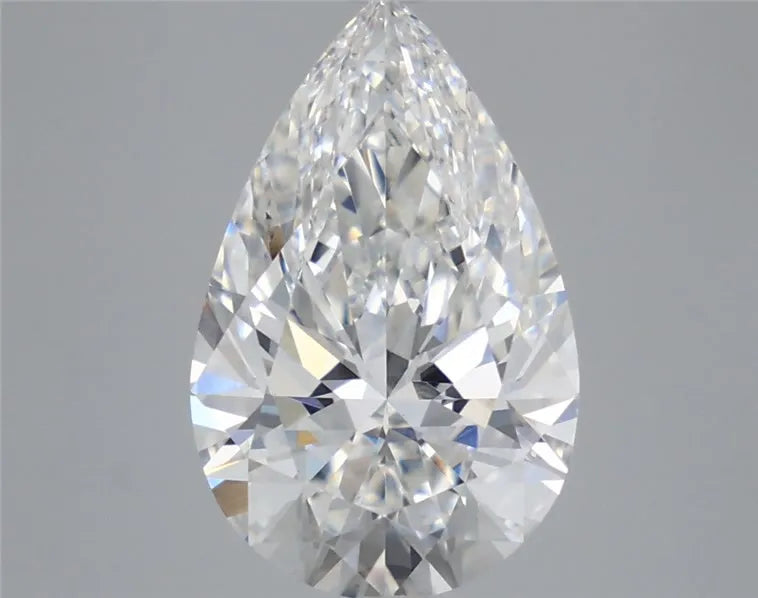 4.31ct Pear Lab Grown Diamond (Colour E, Clarity VVS2, IGI Certified)