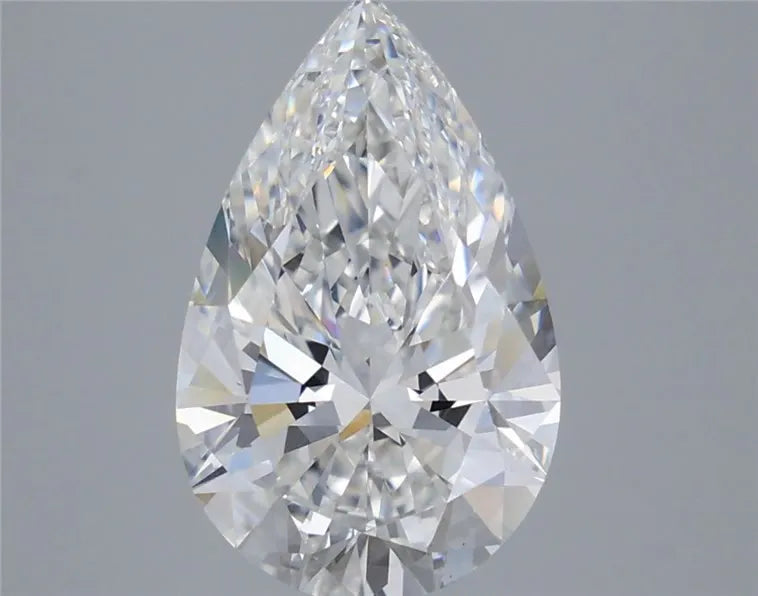 4.31ct Pear Lab Grown Diamond (Colour E, Clarity VVS2, IGI Certified)