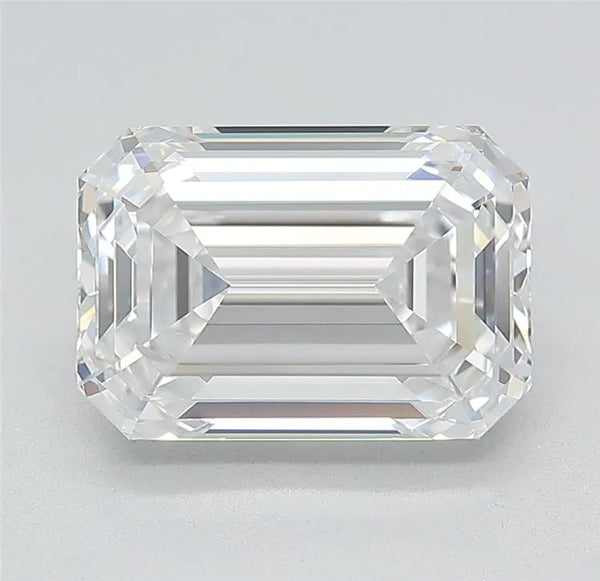 4.56ct Emerald Lab Grown Diamond (Colour F, Clarity VS1, IGI Certified)