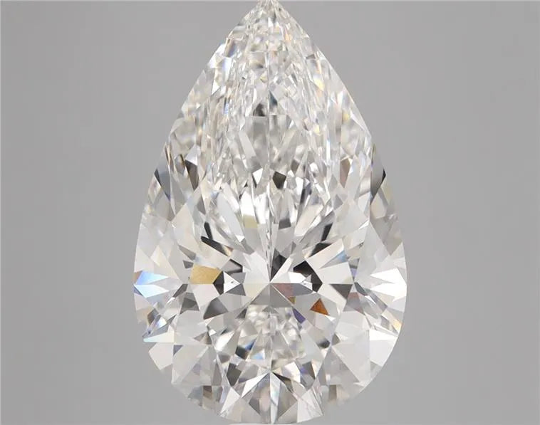 5.00ct Pear Lab Grown Diamond (Colour E, Clarity VVS2, IGI Certified)