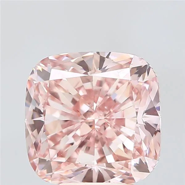 6.00ct Cushion brilliant Lab Grown Diamond (Colour Fancy Intense Pink, Clarity VVS2, IGI Certified)