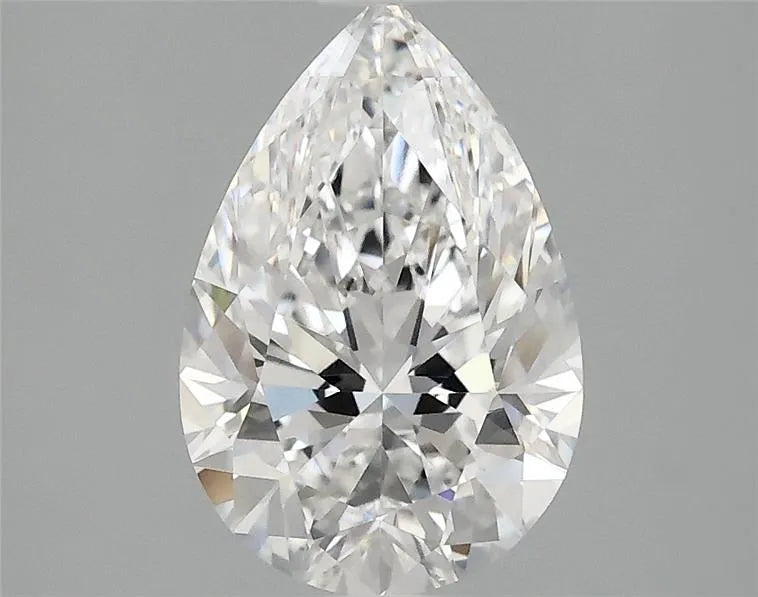 2.02ct Pear Lab Grown Diamond (Colour E, Clarity VVS2, IGI Certified) Labgems