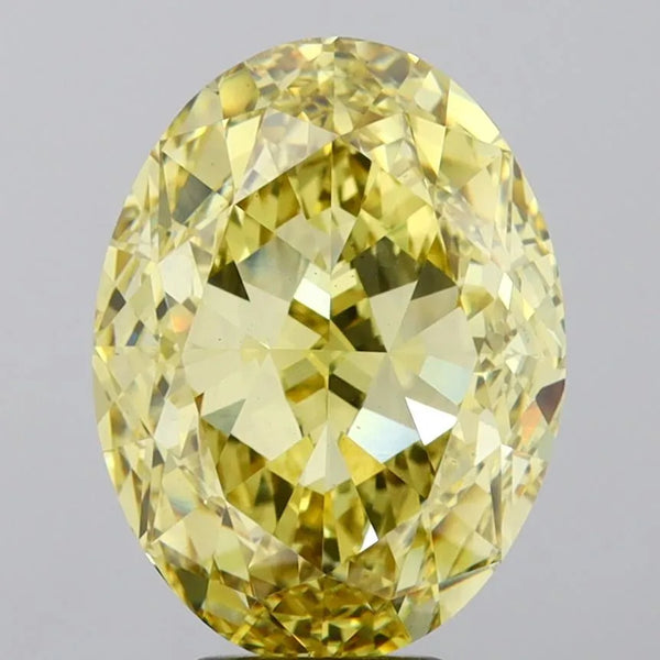 2.59 Ct. Oval FANCY INTENSE YELLOW VVS2 - IGI Certified LabGems