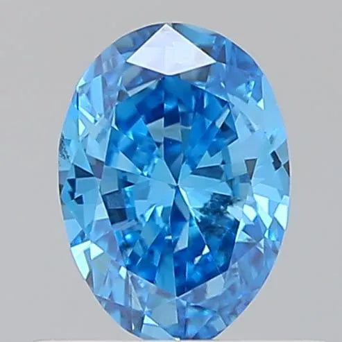 1.70 Ct. Oval FANCY VIVID BLUE VS1 - IGI Certified LabGems