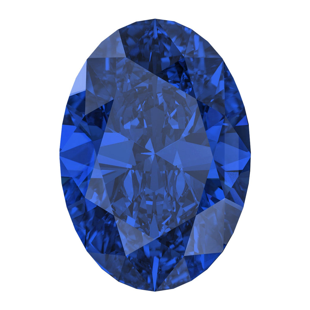 1 Ct. Blue Oval Sapphire Labgems