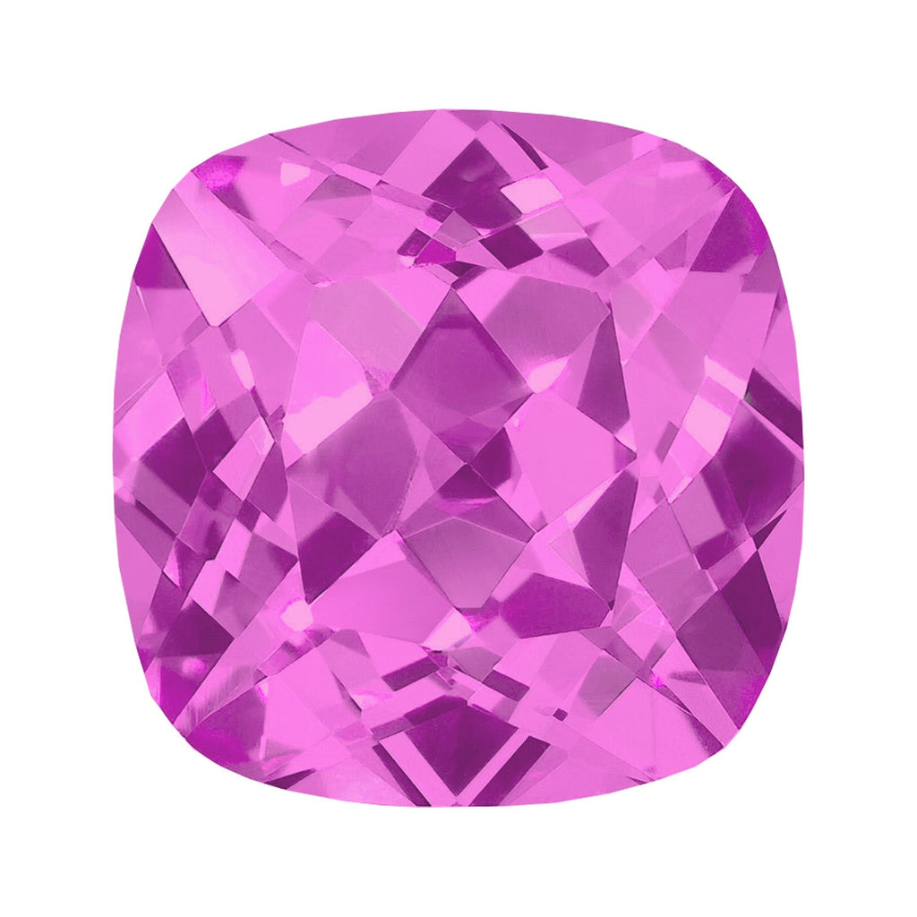 2 Ct. Pink Cushion Sapphire Labgems