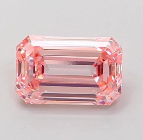 2.53 Ct. Emerald FANCY VIVID PINK VS1 - IGI Certified LabGems