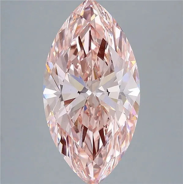 1.10 Ct. Marquise FANCY VIVID PINK VVS2 - IGI Certified LabGems