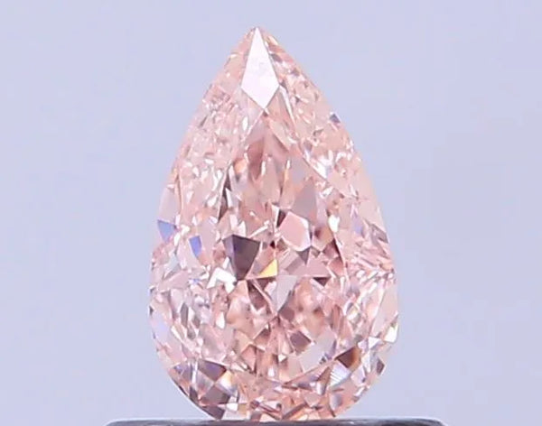 1.08 Ct. Pear FANCY VIVID PINK VVS2 - IGI Certified LabGems