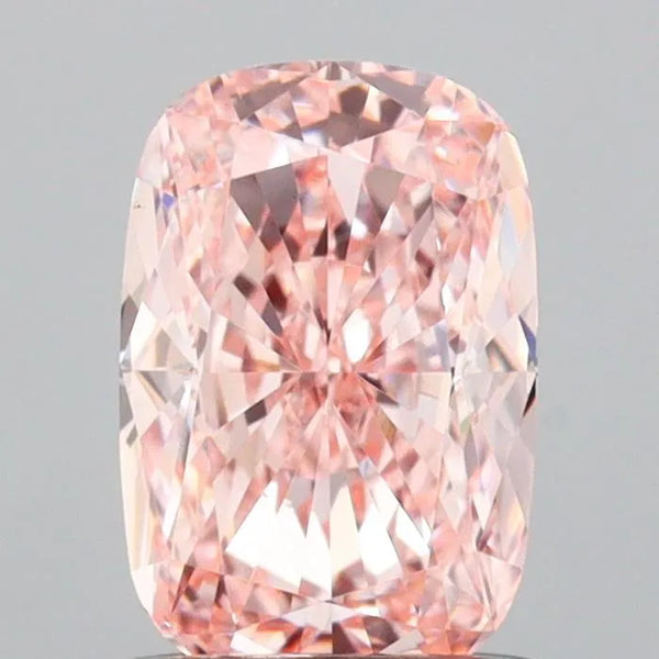 8.31 Ct. Radiant FANCY VIVID PINK VS1 - IGI Certified LabGems