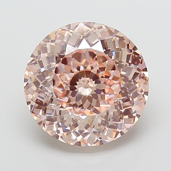 3.52 Ct. Round Fancy Intense Pink VVS2 - IGI Certified LabGems