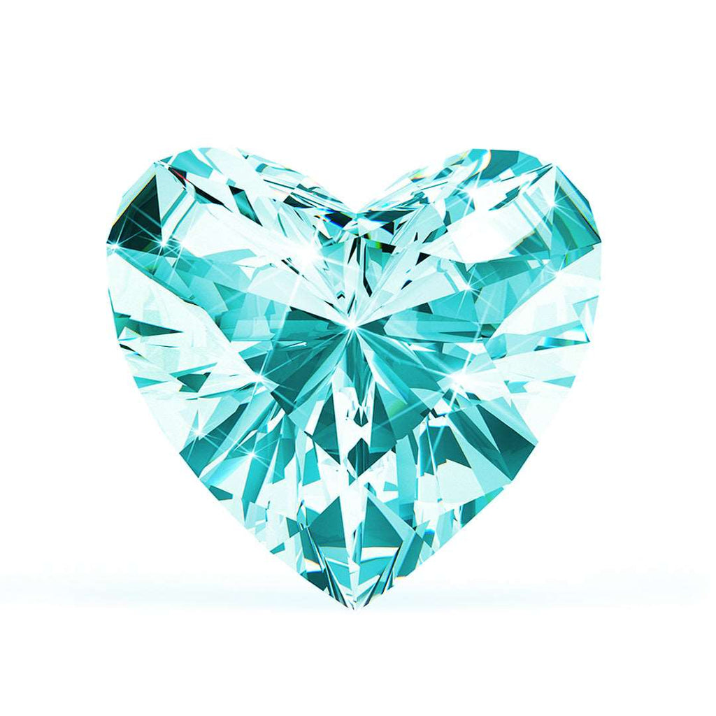 0.70 Ct. Blue Heart Lab-Grown CVD Diamond